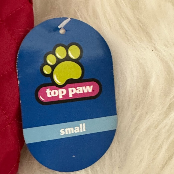 Top Paw Dog Top Paw Red Quilted Coat Wfairisle Hood Poshmark